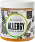 Natural Dog Allergy Relief Supplement with Turmeric, BioResiliant Treat Powder for Seasonal Allergies