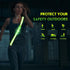 Simket LED Night Running Gear Reflective Sash, High Visibility USB Rechargeable Adjustable for Jogging