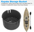 Kayak Storage Bucket, Hatch Container Replacement for Lifetime Kayaks, Fishing Storage Bin Fit Hatch Opening 6 7/8"