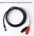 LICHIFIT Power Cord Cable Battery Connecting Line, Double Connectors 3M for Daiwa/Shimano Electric Fishing Reels