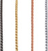 Alvalley Metal Chain Dog Show Collar, Adjustable for All Sizes, Chrome, 20", 5.5mm Thick