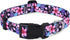 Dog Collar for Small Dogs, Soft Comfy Pet Collar, Floral Pattern for Boy Girl Puppy Dogs (Floral A, S)