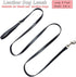 MayPaw 6FT Leather Dog Leash | Soft and Strong 5/8 Inch with Extra D-Ring for Waste Bags, Training Lead for Dogs