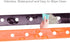 Dog Collar Strap for Most Electronic Training Shock Collar Receivers, Adjustable Durable Waterproof Odorless 3/4 Inch