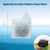 KOLLER PRODUCTS XS 6-Pack Filter Cartridges, Replacement Cartridge for Koller Products Fish Tanks