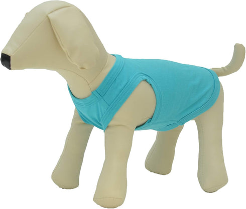 2018 Pet Clothes Dog Summer Vest - Classic Blank T-shirt Tanks for Small, Medium & Large Dogs, 100% Cotton (S,