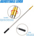 YSDSDAKA 75" 75 Inch Fishing Landing Net with Aluminum Telescoping Pole Long Handle,Rubber Coated Nylon Mesh