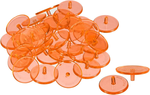 PATIKIL Transparent Flat Golf Ball Marker, Position Marking Tool for Golf Sport Accessory