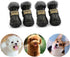 Snow Small Dog Boots, Pet Antiskid Dog Shoes, Winter Waterproof Skidproof Paw Protectors (L, Black)