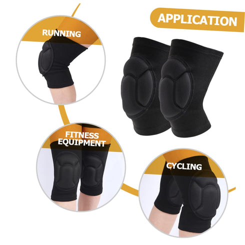 Protective Knee Pads for Basketball, Crash Pad Snowboarding Gear, Soft Knee Protector for Work