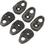 Lixada 6pcs Nylon Single Eyelet Tie Down Loop Safety Anchor Deck Fitting for Kayaking Canoeing Rafting