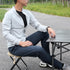 GIBENUO Folding Camping Stools, Portable Collapsible Fishing Stool, Lightweight Compact Foldable Chair for Outdoor