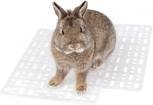 Niteangel 2pcs Rabbit Cage Mat: Durable Foot Pads for Bunny, Guinea Pigs, Chinchillas, Cats, Dogs & Small Pets