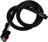 Durable Plastic Kayak Inflator Hose Attachment - Black