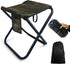 K-MingleSo Upgraded Portable Folding Stool, 13 Inch Camping Stool for Adults Fishing Hiking