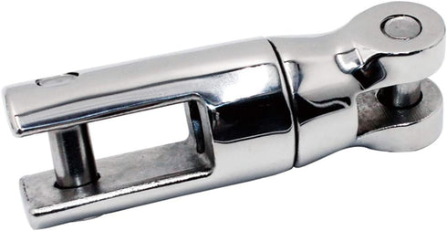 SHENGHUISS Heavy Duty Boat Anchor Chain Swivel Connector - 316 Stainless Steel Multi-Directional Roller