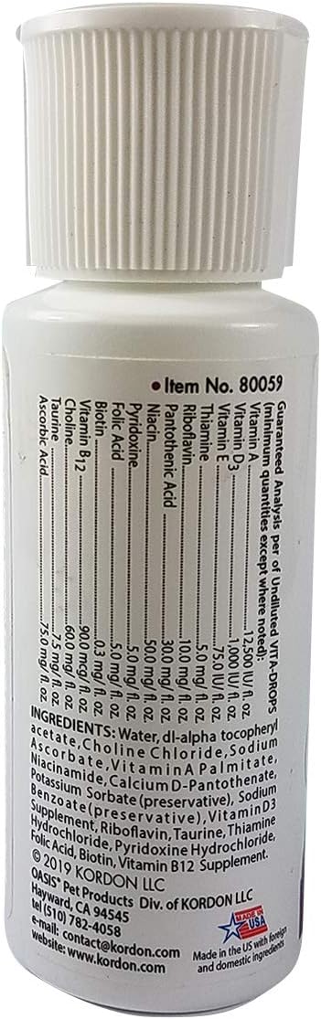 OASIS #80059 Ferret Vita-Drop Vitamins, 2 Ounce