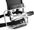 YBEKI Bike Pedals with Clips and Straps, 9/16-Inch Spindle Resin/Alloy for Exercise and Outdoor Bicycles