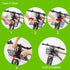 GLE2016 Folding Bike Front Basket, Rust Proof, Detachable, Easy Installation for Mountain Bike