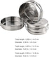Set Set Backpacking Toyvian Outdoor Camping Cookware Stainless Steel Pot Pan Foldable Handle Portable Cooking Kit