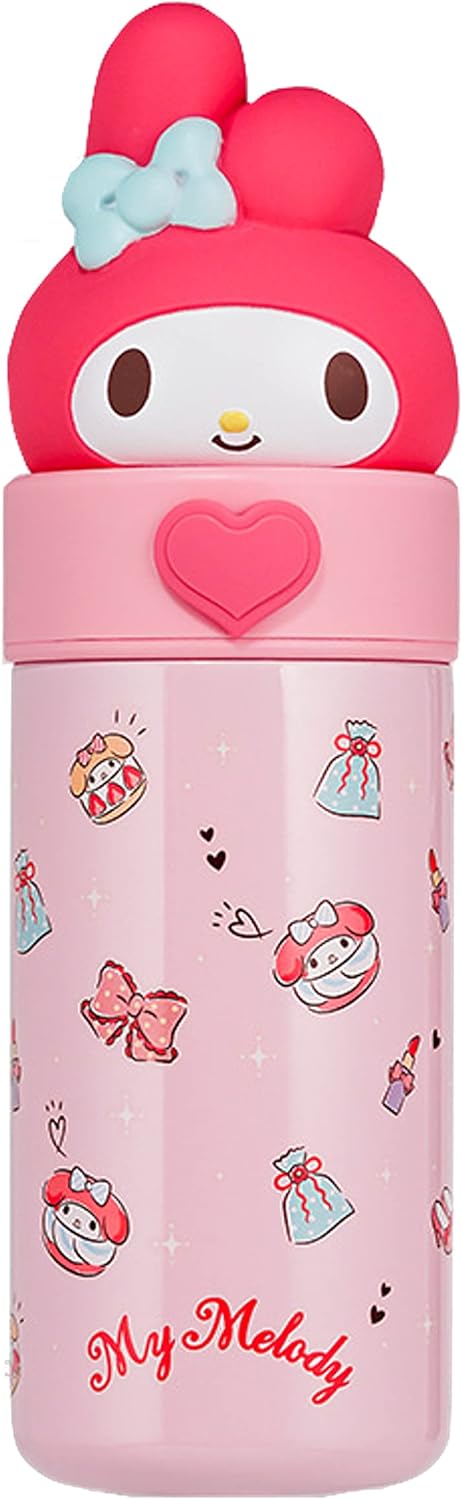 Stainless Steel Insulated Water Bottle 350ml - Pink by Melody