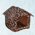 balacoo Dog Bed House, Kitten Bed for Small Dogs, Indoor Tent Bed, Warm Pattern House for Pets, Creative Tent