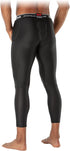 HEX Basketball 3/4 Tight with Hip & Tailbone Pads, Black, Size L