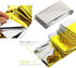 GALAXYLENSE Emergency Mylar Thermal Blanket for Survival Kits, Hiking, Camping, Bug Out, 10 Packs Gold