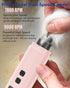 2 2 Electric Dog Nail Grinder with Level LED Lights, Speed Super Quiet and Low Vibration Electric Cat Nail Grinder