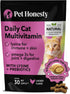 Pet Honesty Cat Multivitamin Chews - Health, Immune, Joint Support, Skin & Coat for Cats, 30-Day Supply