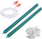 Saim 2 Piece Aquarium Air Stone Bars, 16 inch Oxygen Diffuser Bar with 20ft Airline Tubing for Fish Tank