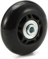 Luggage Suitcase Replacement Wheels 70mm x 24mm/2.75"x0.94" with ABEC 608zz, One Set of (2) Wheels