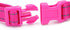 Martingale Dog Collar - Adjustable Nylon Training Collar for Small Medium Large Dogs (S, Pink)