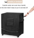 EDOSTORY 600D 80 34L 20W 32H inch, Cooler Cart Cover, Waterproof UV Resistant Oxford Fabric Fit for Most Quart Rolling