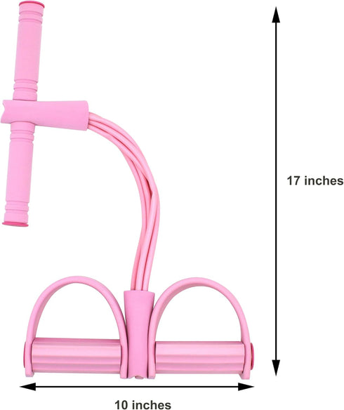 Multi-Function Tension Rope Band & Pedal Puller Resistance Band for Abdomen/Waist/Arm/Leg Stretching
