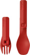 humangear GoBites Click, Travel & Camping Utensils, Portable & Convertible Dining Ware, Collapsible Fork and Spoon