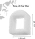 Cat Water Fountain Foam Filters, Compatible with Multiple Pet Fountain Dispenser Sponge Filters (12 Pcs)