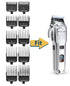 Oneisall 10Pcs Attachment Guide Comb Guards Dog Clippers RFC-676#1-#8, 1.5mm/3/mm/4.5mm/6mm/10mm/13mm/16mm/19mm/22mm/25mm Cut Length, Black