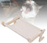 Phefop Hammock Cat Window Perch Modern Wooden Cat Foldable Pet Bed with Sturdy Structure for Windowsill Bedside Drawer