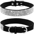 Microfiber Pet Dog Collar Leashes Set, Reflective Dog Collar, Double-Layer Soft Leather Pet Leash, Cat Dog Collar Leash Set, Pet Collar Leash for Small & Medium Dogs