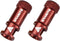Granite Juicy Nipple Valve Cap with Valve Core Removing Function, Easy to Use Bike Tire Caps, Durable Alloy (Red)