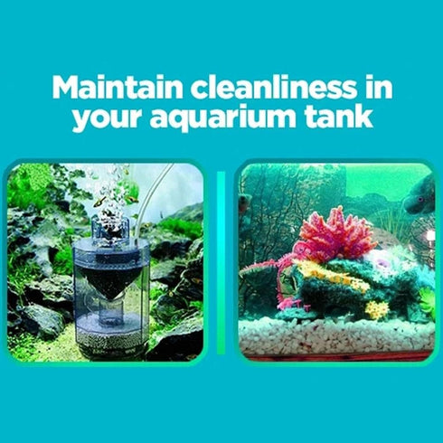Fish Poop Collector, Automatic Filter Aquarium Tool for Fish Waste Collection