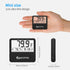 capetsma Aquarium Thermometer, Digital Fish Tank Thermometer with Large LCD Screen, Records High & Low Water Temperature