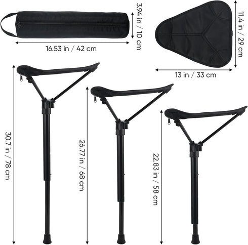 1pc Toddmomy Folding Chair Collapsible Chair Portable Collapsible Stool Portable Stool Folding Camping Foldable Fishing