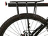 GOTOTOP Strong Alloy Rear Bike Rack, Black Pannier Bag Luggage Carrier, 55 Lbs Capacity with Reflector for Bike Cycle