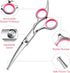 FAIGEO 5 1) Professional Dog Grooming Scissors Kit, Titanium Coated Dog Scissors for Grooming, Grooming Shears Kit