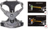 Truelove Soft Front Dog Harness, Reflective No Pull with Handle and 2 Leash Attachments, Gray