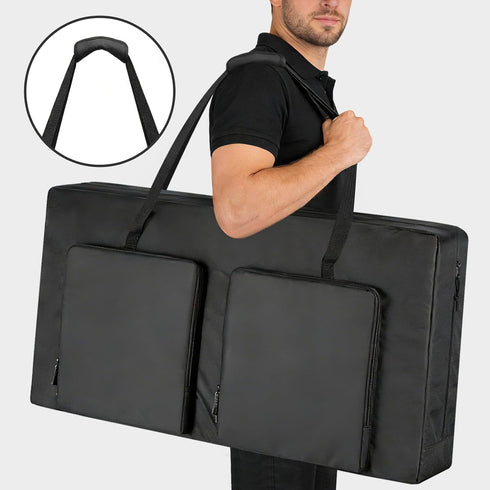 600D 4'x2' ALSLEA Cornhole Board Carry Bag - Heavy-Duty Oxford Storage Case Fits Regulation Boards | Tailgate, Beach