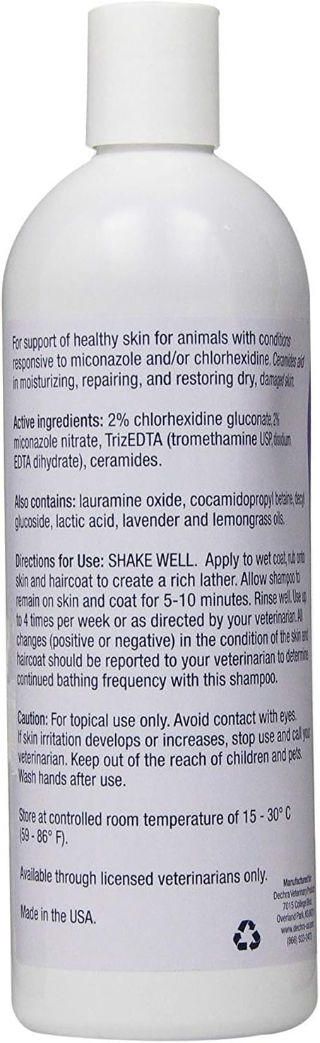 Dechra 16-Ounce Miconahex + Triz Shampoo