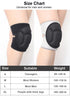 Knee Pads for Women & Men, Soft Knee Protectors for Dance, Volleyball, Wrestling, Snowboarding, Work (Small, Black)
